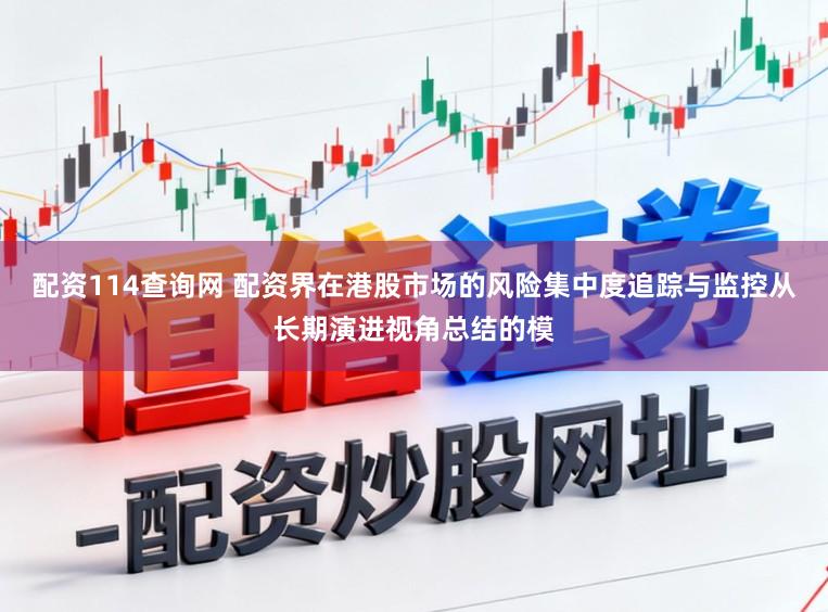 配资114查询网 配资界在港股市场的风险集中度追踪与监控从长期演进视角总结的模